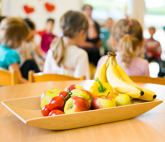 Gesunde Ernährung im Kindergarten Friesenstraße